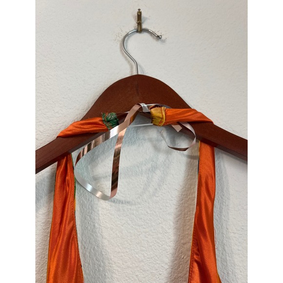 Sue Wong Floral Halter Maxi Gown - Picture 6 of 10